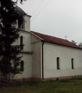 Храм светих Јоакима и Ане у селу Баце